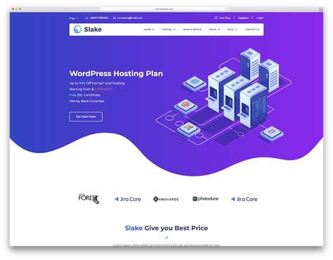 Free Hosting Template