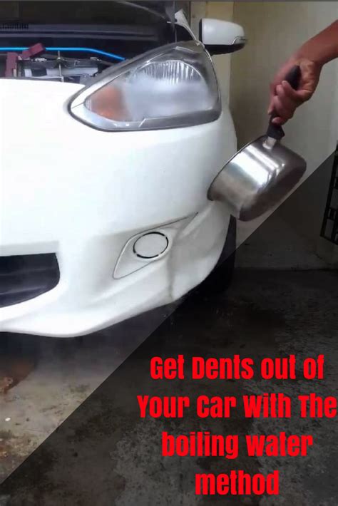 6 Ways To Get Dents Out Of Your Car Car Car Repair Service Vehicles
