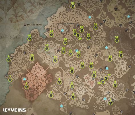 Dry Steppes Altars Of Lilith Locations In Diablo 4 Icy Veins