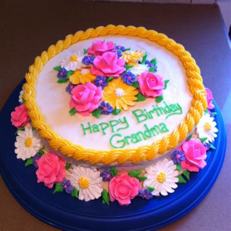 Pop in a card, or send an sms or text; Great cake design for Grandma's 92nd birthday!! | Cake ...
