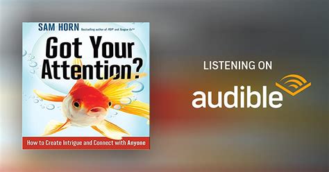 Got Your Attention By Sam Horn Audiobook Uk