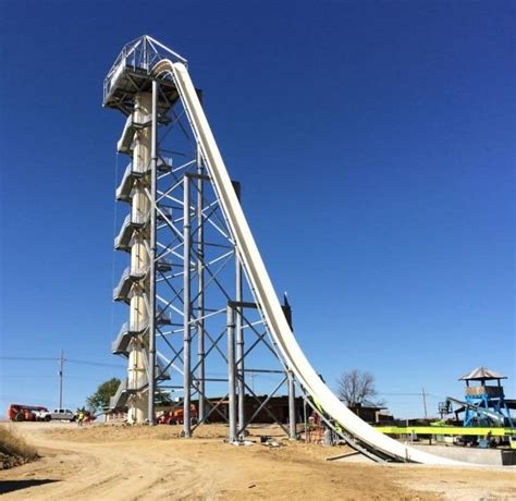 Take A Trip Down The Verruckt The Worlds Tallest Water Slide