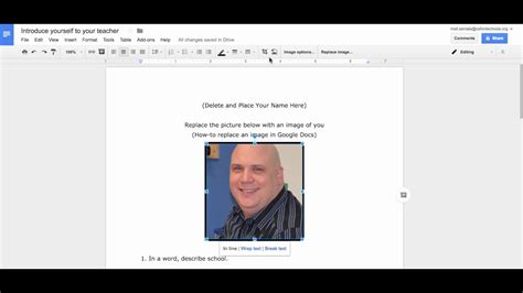 How to extract images from google slides. How-to replace and crop an image in Google Docs - YouTube