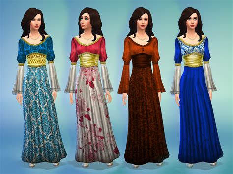 Mod The Sims Medieval Times Dress