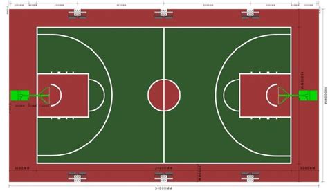 Basketball Court Lights For Outdoor And Indoorheightsizelayout
