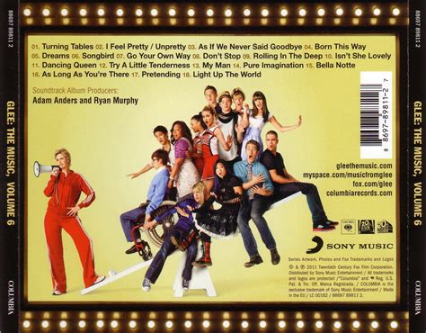 Underground Music Glee The Music Vol 6 Reviews Cd Covers Turning