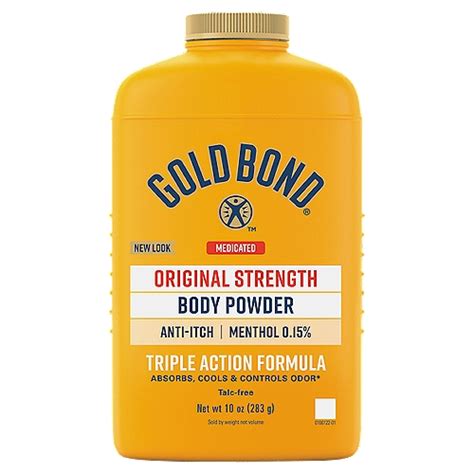 Gold Bond Medicated Original Strength Body Powder 10 Oz Shoprite