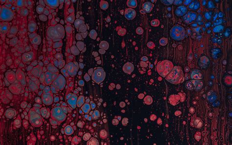 Download Wallpaper 3840x2400 Stains Bubbles Macro Liquid Texture 4k