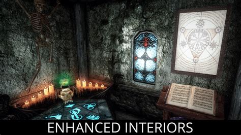 Immersive And Beautiful Skyrim Mods Enhanced Interiors Youtube