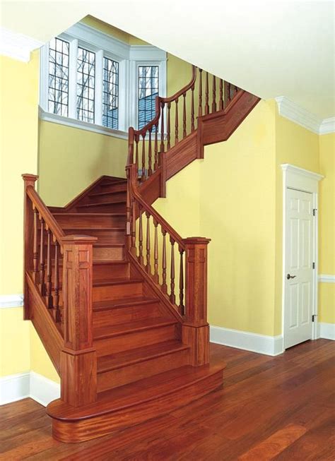 Handmade Brazilian Cherry And Mahogany Stair By Albion Cabinets