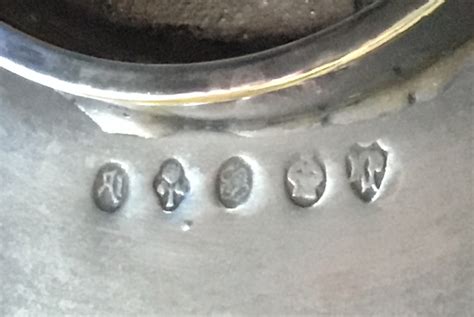 Help Identifying Silver Makers Marks On Inkstandinkwell Antiques Board