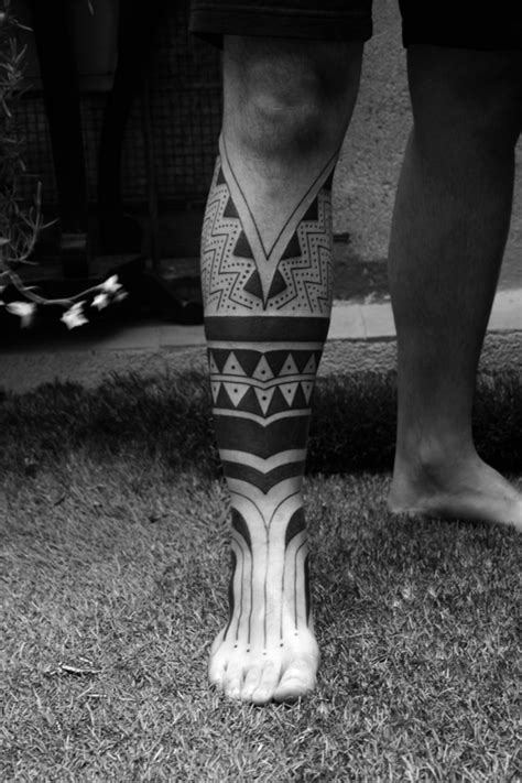 Maori Half Leg Tattoo Best Tattoo Ideas And Designs