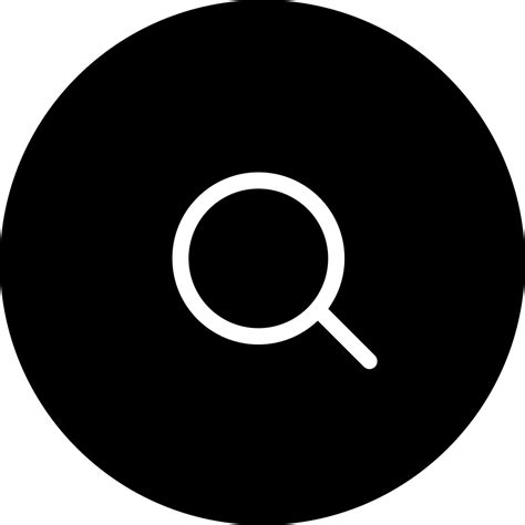 Search Symbol In Black Circular Button Svg Png Icon Free Download (#19316) - OnlineWebFonts.COM