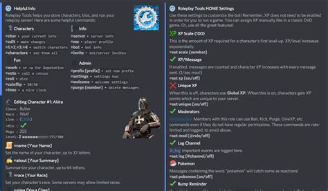Jul 18, 2019 — disboard has a list of discord servers for all types of topics, including. Roleplay Tools - Discord Bots