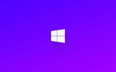 Minimalism Logo Windows 10 Windows 11 Simple Background Gradient