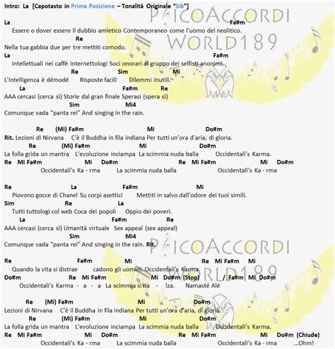 Essere o dover essere il dubbio amletico contemporaneo come l'uomo del neolitico nella tua gabbia 2×3 mettiti comodo intellettuali nei caffè internettologi soci onorari al gruppo. PsicoAccordiWorld189: Francesco Gabbani - Occidentali's ...