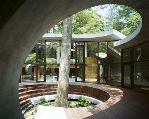 Futuristic Home In Karuizawa Japan By Artechnic Architects Shell