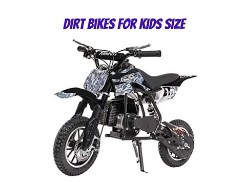 Dirt Bike Size Chart Find The Best Dirt Bike For You Gear Honest