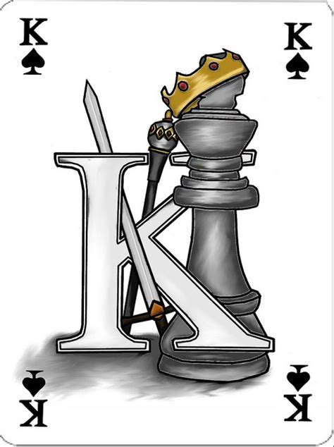 King Of Spades King Of Spades Playing Cards Art Card Tattoo