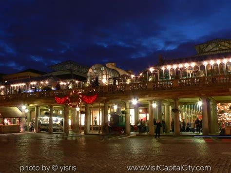 Covent Gardenat At Night Covent Garden London Covent