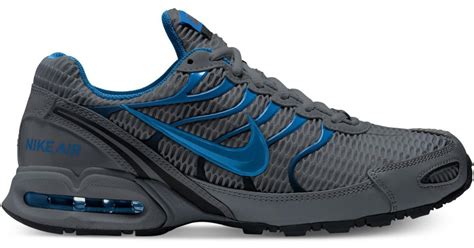 Nike Synthetic Air Max Torch 4 Running Sneakers From Finish Line In Cool Grey Military Blue B