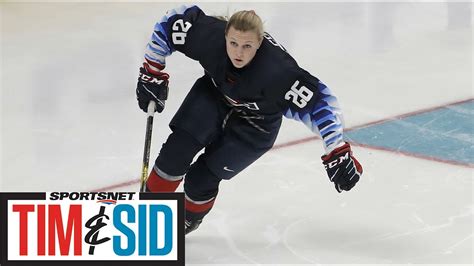 Cassie Campbell Pascall Not Surprised By Kendall Coyne S Speed Tim And Sid Youtube