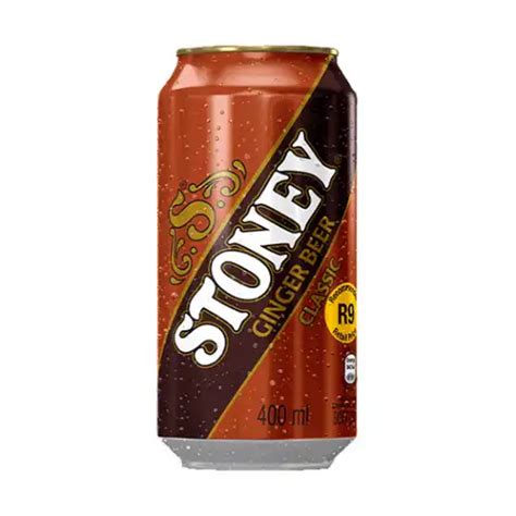 Stoney Ginger Beer Soft Drink Can 400ml