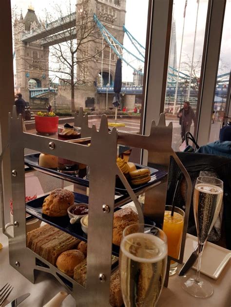 afternoon tea overlooking tower bridge read my review of the tower hotel london the tower