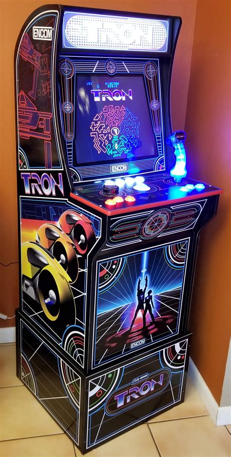 Tron Cabinet Multicade Completed Full Picture Arcade1up