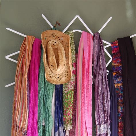 15 Diy Scarf Organizer Ideas