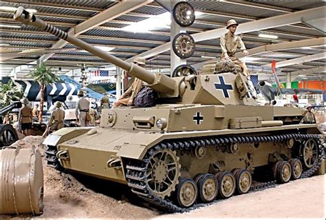 Preserved German Panzer Iv Tank At The Sinsheim Museum