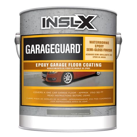 Insl X Garage Guard Water Based Epoxy By Benjamin Moore Gallon Kit