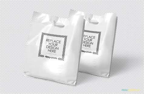 Free for personal and commercial use. Free Plastic Bag Mockup - CreativeBooster