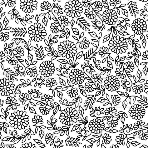 Seamless Flower Pattern Stock Illustration Download Image Now Art Arts Culture And
