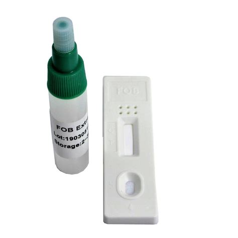 Bowel Cancer Faecal Occult Blood Fob Gppro Test 5 Tests Pack Home