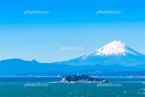 江ノ島から富士山 写真素材 7136505 フォトライブラリー Photolibrary