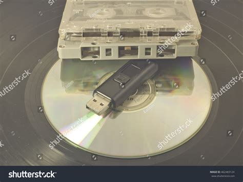 Music Storage Devices Past Nowadays Stock Photo 462483124 Shutterstock