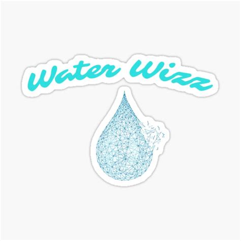 Water Wizz Sticker For Sale By Atefdjouabri Redbubble