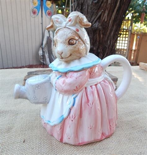 Bunny Decorative Teapot Rabbit Decorative Teapot