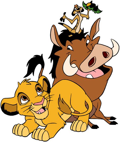 Lion King Simba Timon And Pumbaa Clip Art Images And Photos Finder