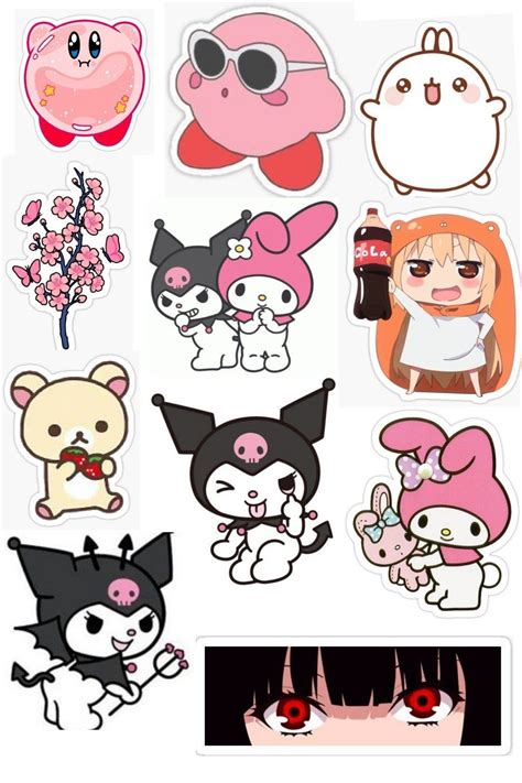 Stickers Kawaii Anime Stickers Cool Stickers Printable Stickers