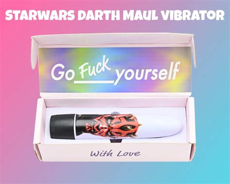 Star Wars Darth Maul Vibrator Hilarious Star Wars T For Etsy