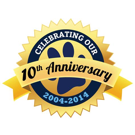 10 Number Transparent 10th Anniversary Logo Png Free Transparent Images
