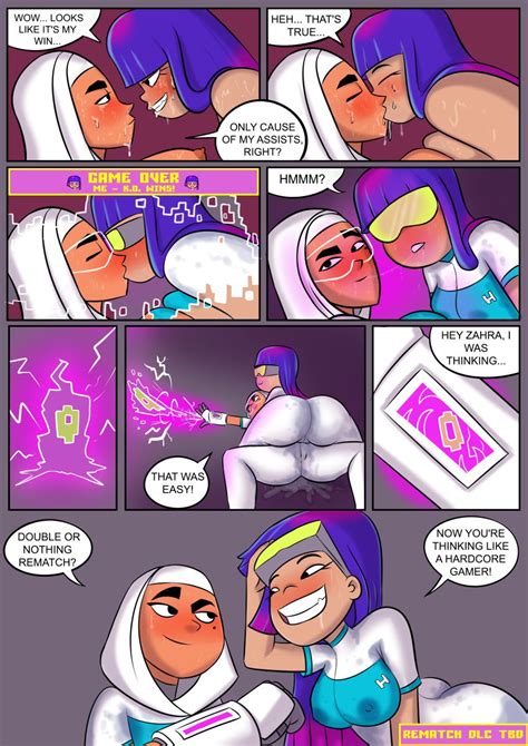 Rule 34 2girls Blush Breasts Chocolate And Vanilla Closed Eyes Comic Female Glitch Techs Hijab