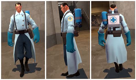The Blue Medic From Team Fortress