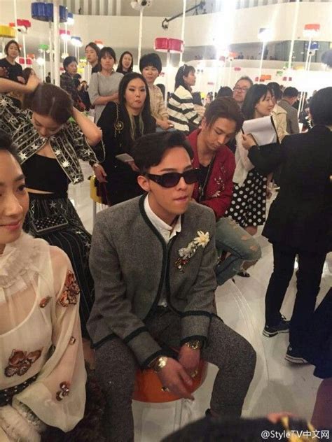 150504 G Dragon And Taeyang At Chanels The Cruise 201516 Show In