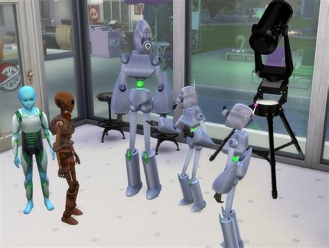 Tiny Robots Kids Robot Costumes By Esmeralda At Mod The Sims Sims 4