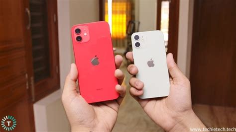 Iphone 12 Vs Iphone 12 Mini A Sizeable Difference Techietechtech