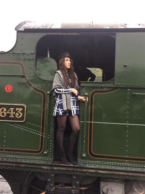 College Girl Photo College Girls Steam Trains Uk Rail Transport