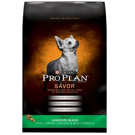 Purina pro plan focus grain free puppy classic chicken entrée is a wet food developed for the nutritional needs of growing puppies. Pro Plan Savor Shredded Blend Small Breed Chicken & Rice ...